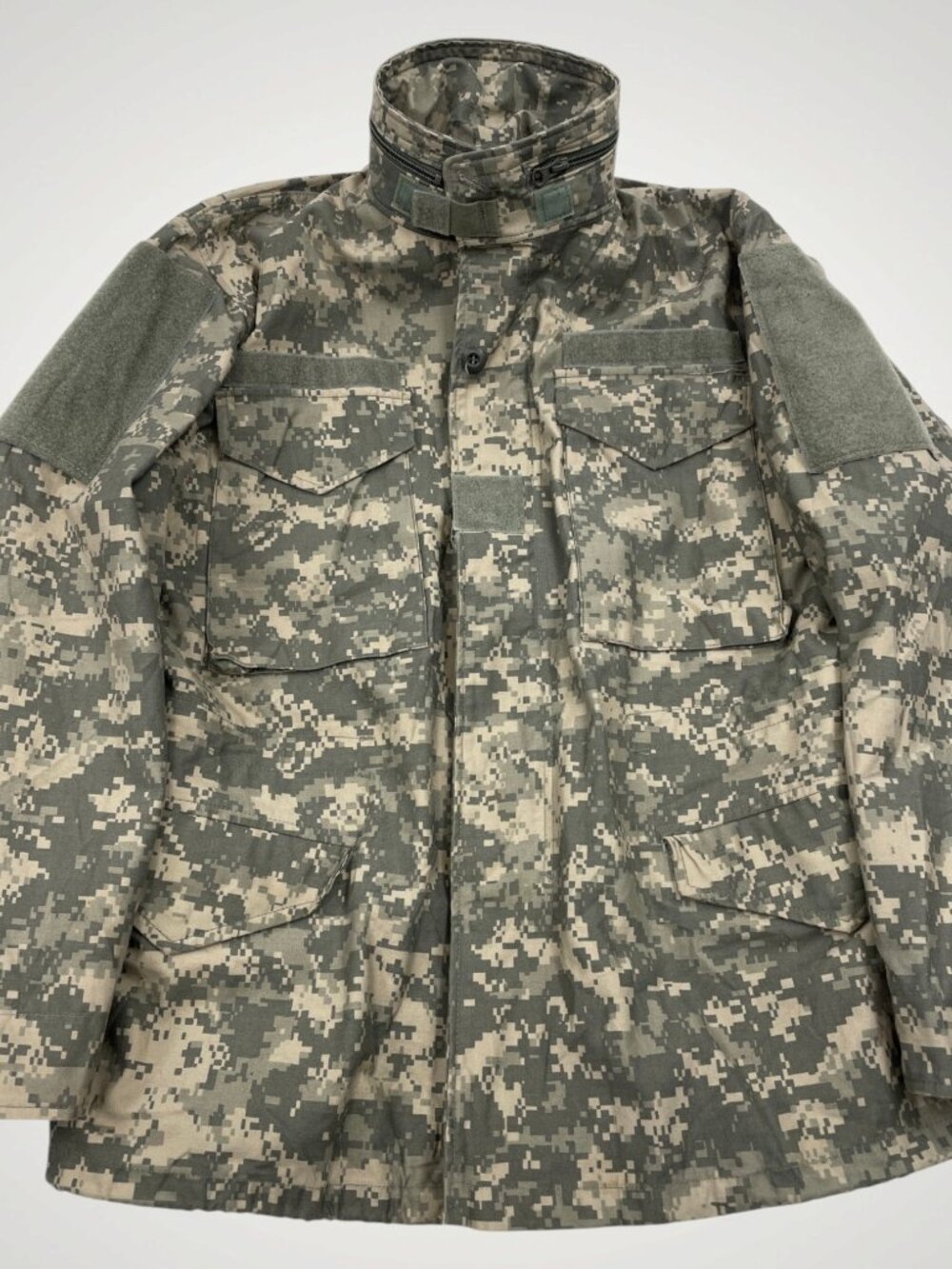 Military US Army M65 Field Jacket ACU Digital Camo Cold Weather Jacket Men's S